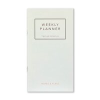 Leo La Douce Weekly Planner Kalender 12 Monate grey