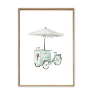 Leo La Douce Kunstdruck - Gelato Format A4