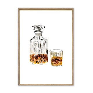 Leo La Douce Kunstdruck - Whisky Format A4