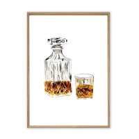 Leo La Douce Kunstdruck - Whisky Format A4