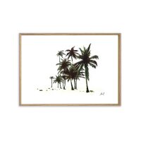 Leo La Douce Kunstdruck - Palms Format A4