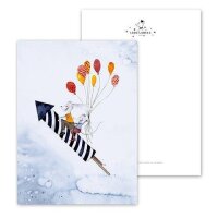 Leo La Douce Kunstdruck - Rocket Friends Format A4