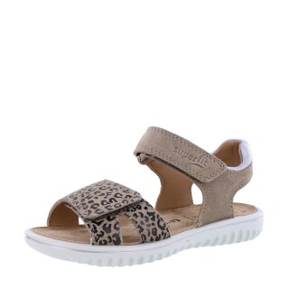 Superfit Sandalen Sparkle beige Weite  mittel