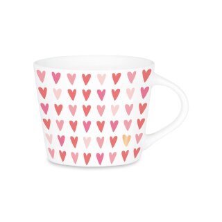 Grafik Werkstatt Espressotasse Herzen