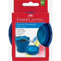 Faber Castell Clic&Go Wasserbecher blau