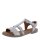 Ricosta Sandalen Kalja bianco rainbow weiss Nubuk Weite M mittel