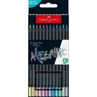 Faber Castell Black Edition Metallic Buntstifte 12er...