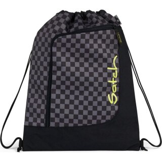 Satch Sportbeutel Dark Skate grau schwarz neongelb