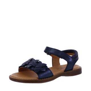 Froddo Sandalen Lore Flowers blue shine Klettverschluss