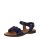 Froddo Sandalen Lore Flowers blue shine Klettverschluss