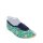 Beck Gymnastikschuhe Turnschläppchen Fussball grün mit Ristgummi