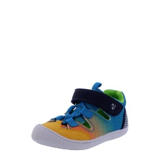 Vadolino Sandale Beach Elastic Barfußschuh parrot blau orange Weite medium
