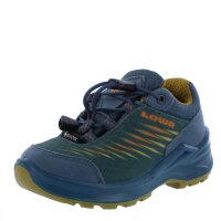 Lowa Halbschuhe Zirrox II GTX® Lo Junior petrol senf