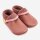 Orangenkinder Lederschläppchen Krabbelschuhe Klassik lila rosa