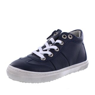 Däumling Halbschuhe Boas ozean blau weiss Weite mittel