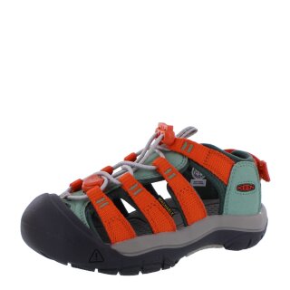 Keen Sandalen Newport Boundless Kids Youth granite green scarlet ibis orange hellblau