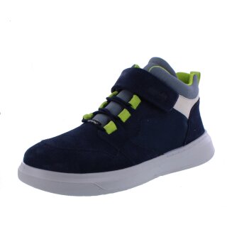 Superfit Halbschuhe Cosmo blau hellgrün Klettverschluss Weite W weit