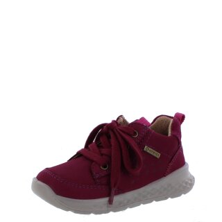 Superfit Halbschuhe Breeze Goretex bordeaux rot pink Schnürer Weite M mittel
