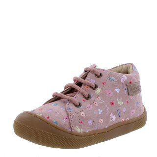 Naturino Halbschuhe Amur barefoot rose multi Velourleder