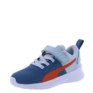 Puma Turnschuhe Flyer Runner V Infant blue frosted blau türkis Klettverschluss