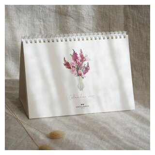 Leo La Douce Tischkalender A5 2025
