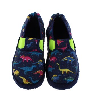 Nanga Hausschuhe kleine Saurier dunkelblau
