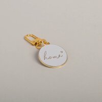 Eulenschnitt Schlüsselanhänger Home