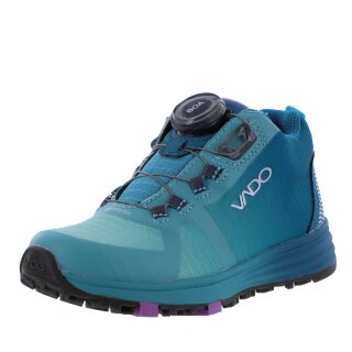 Vado Halbschuhe Fresh Mid GTX Boa turquise türkis  Weite medium weit