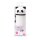 Legami 2-in-1 Federmäppchen Etui Kawaii aus Silikon Panda weiss schwarz