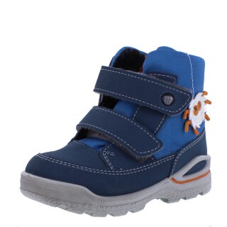 Ricosta Winterstiefel Stiefel Jan pavone adriatic blau warm gefüttert SympaTex Weite M mittel