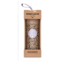 Grafik Werkstatt Trinkflasche aus Glas Schön, dass...