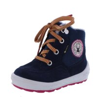 Superfit Winterstiefel Schnürboots Groovy blau pink...