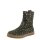 Ocra Winterstiefel Stiefel oliv grün mit Sternen warm gefüttert Lammfell