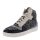 Ocra Halbschuhe Sneaker Madrid mousse nero schwarz Leder