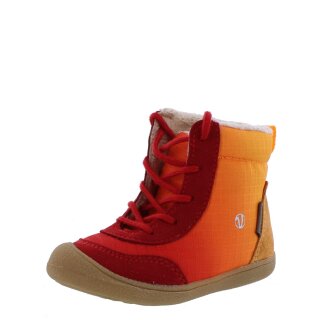 Vadolino Stiefel Minisky high Schnürung Vatex orangeWeite medium gefüttert