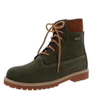 Däumling Winterstiefel Aspen montana military grün warm gefüttert Weite M mittel