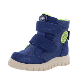 Naturino Winterstiefel Geminae azure blau Klettverschluss waterproof
