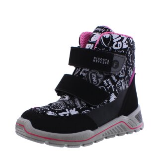 Ricosta Winterstiefel Aspen schwarz print Weite mittel