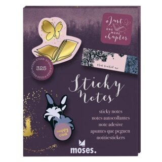 Moses Verlag Just One More Chapter Sticky Notes