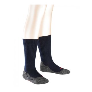 Falke Socken Active warm navy blau grau