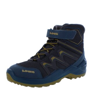 Lowa Winterstiefel Maddox warm GTX® Mid petrol senf GoreTex