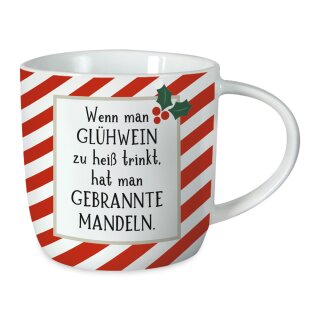 Grafik Werkstatt Gute Laune Tasse Wenn  man Glühwein...