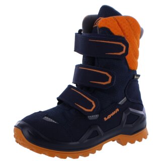 Lowa Winterstiefel Milo GTX® Hi Evo navy blau orange warm