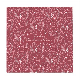 Grafik Werkstatt Servietten Frohes Weihnachten 25 x 25 cm