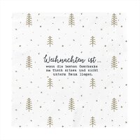 Grafik Werkstatt Servietten Frohes Weihnachten ist 25 x...