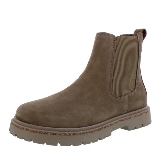 Birkenstock Boot Highwood Slip On taupe beige schmale Weite