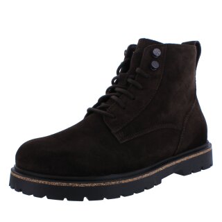 Birkenstock Boot Highwood Lace mocca braun schmale Weite
