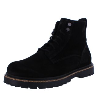 Birkenstock Boot Highwood Lace Mid black schwarz schmale Weite