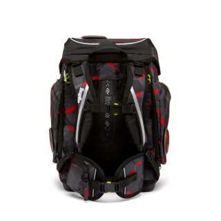 Ergobag Cubo Schulranzen TaekBärdo rot schwarz