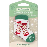 Sheepworld Zaubersocken Kinder Bio-Baumwolle Du bist...